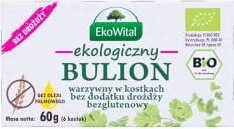 Groentebouillon in blokjes, gistvrij, palmolievrij, glutenvrij BIO 60 g EkoWital