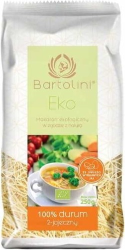 Durumpasta, 2-ei, medium gesneden BIO 250 g Bartolini