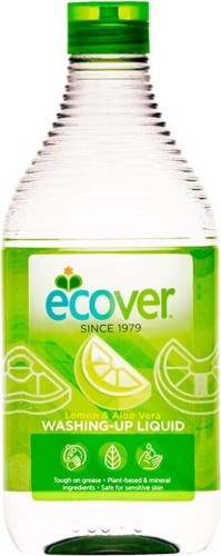 Liquide vaisselle citron et aloès 450 ml Ecover