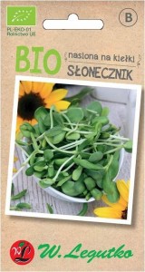 Seeds for sunflower sprouts BIO 10 g Legutko