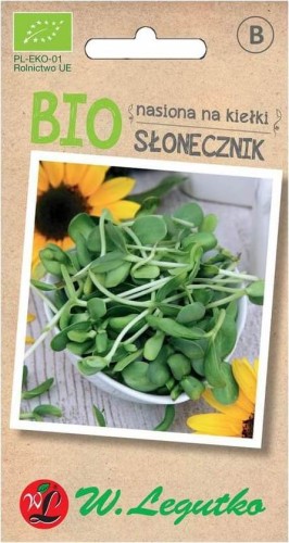 Seeds for sunflower sprouts BIO 10 g Legutko