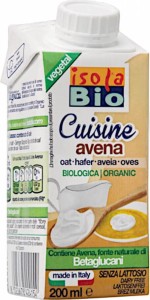  Spelt cream for cooking BIO 200 ml Isola Bio