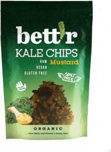 Kale chips with mustard gluten-free BIO 30 g Bettr