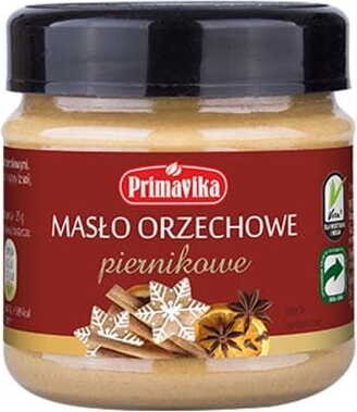 Masło orzechowe piernikowe 185 g Primavika