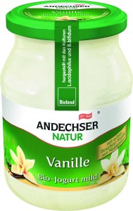 Vanilleyoghurt 3,7% BIO 500 g Andechser Natur