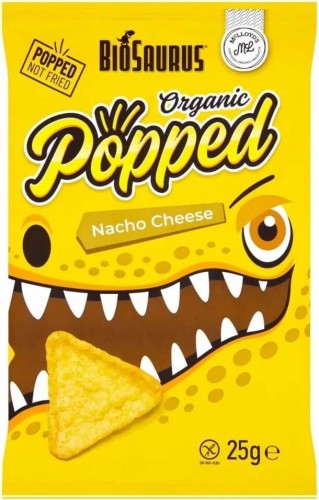 Corn crisps cheese gluten-free BIO 25 g BioSaurus