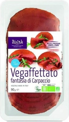 Plantaardig alternatief Carpaccio BIO 90 g Biolab