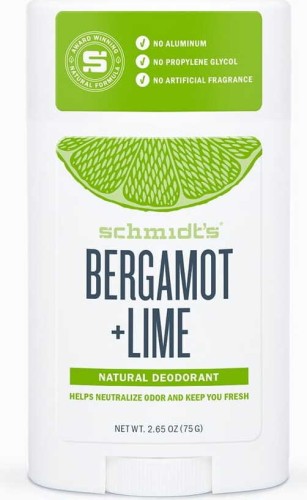 Bergamot deodorant stick with lime 58 ml Schmidt's