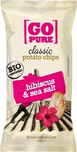 Chips d'hibiscus sans gluten BIO 125 g GoPure