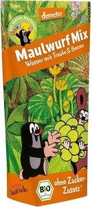 Drink for children grape- blueberry Demeter BIO 200 ml Voelkel