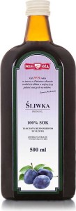 Plum juice 100 % 500 ml Polska Roża