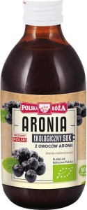 Chokeberry fruit syrup BIO 250 ml Polska Roża