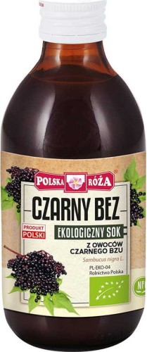 Elderberry juice BIO 250 ml Polska Roża