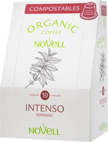 Café en capsules BIO 10 x 5,3 g Cafes Novell