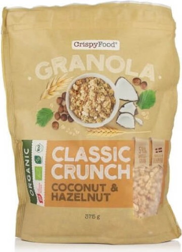 Granola with coconut and hazelnuts BIO 375 g Crispy Food