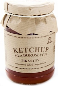 Pittige ketchup voor volwassenen 200 g Vitapol