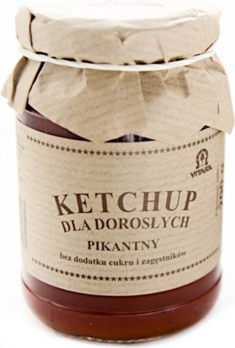Pittige ketchup voor volwassenen 200 g Vitapol