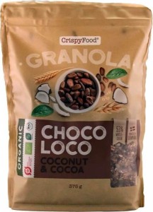 Granola cocoa BIO 375 g Crispy Food