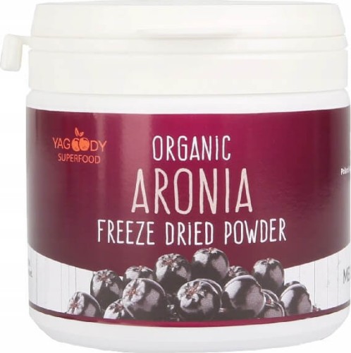 Freeze-dried chokeberry powder BIO 100 g Yagoody