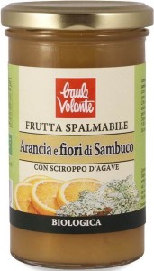 Orange and elderberry jam BIO 280 g Baule Volante