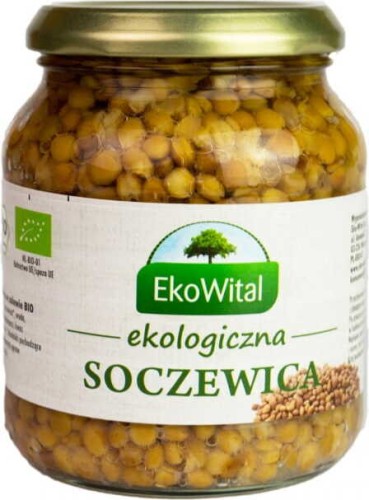 Lentil in oil BIO 360 g / 210 g EkoWital