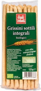 Volkoren Grissini-vingers BIO 125 g Baule Volante