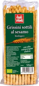 Grissini vingers met sesam BIO 125 g Baule Volante