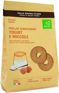 Hazelnut yogurt cakes BIO 350 g Ecor