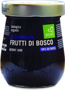 Forest fruit jam BIO 300 g Ecor