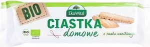 Homemade shortbread with vanilla flavor BIO 150 g EkoWital