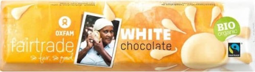 CHOCOLAT BLANC FAIR TRADE BIO 50 g - OXFAM
