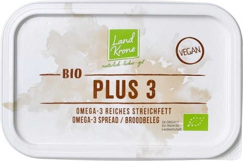 MARGARINE OMEGA-3 BIO 250 g - LANDKRONE