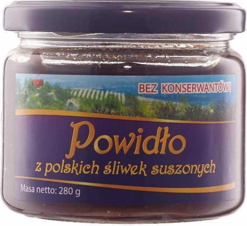 Plum jam without sugar 280 g Kalejdoskop