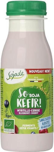 FERMENTED SOY PRODUCT BLUEBERRY - CHERRY BIO 250 ml - SOJADE
