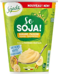 SOJOWY PRODUKT BANAN - MARAKUJA BIO 400 g - SOJADE