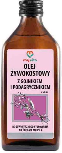 Smeerwortelolie met goudvis en gemalen vlier 250 ml MyVita