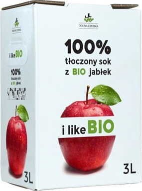 SOK JABŁKOWY BIO 3 L - DOLINA CZERSKA