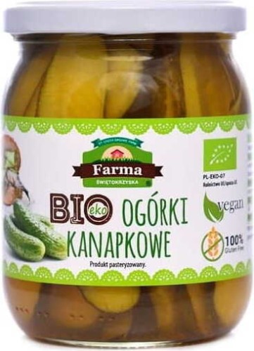 SANDWICH CUCUMBERS BIO 480 g - FARMA ŚWIĘTOKRZYSKA