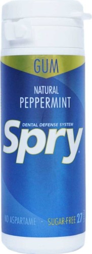 KAUWGOM MET PEPERMUNT SMAAK 27 STUKS (32,5 g) - SPRY