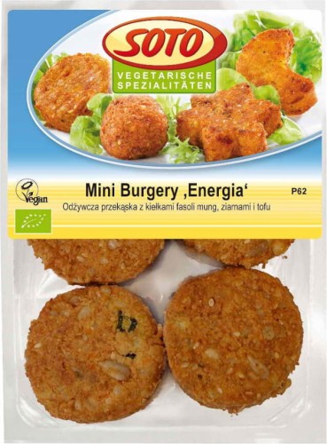 Mini burgers énergétiques BIO 250 g Soto