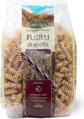 PASTA (SPELT) SPIRALS BIO 500 g - LA BIO IDEA