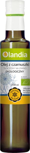 FENNEL FLOWER OIL COLD-PRESSED BIO 250 ml - OLANDIA