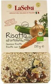 Risotto with vegetables BIO 250 g Laselva