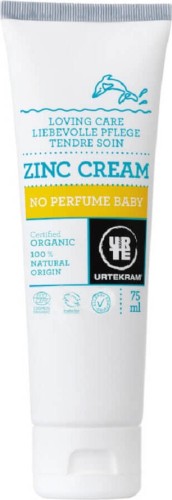 Zinkcrème voor baby's neutraal BIO 75 ml Urtekram