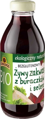 BIETENZUUR EN selderij GLUTENVRIJ BIO 320 ml - KOWALEWSKI