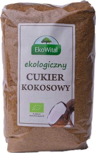 Biologische kokossuiker 1 kg EkoWital