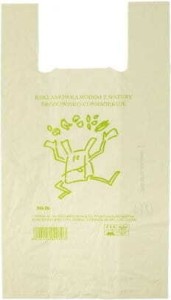 Kompostierbare Beutel aus Maisstärke 84 Stück - BIOLOGISCH ABBAUBAR