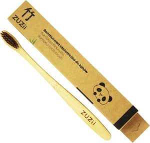 Tandenborstel voor volwassenen Bamboo Brown - Zuzia