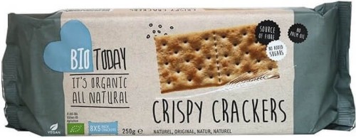 SALTED CRACKERS BIO 250 g - BIOTODAY