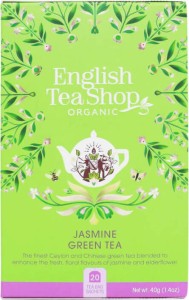 Herbata zielona jaśminowa 20x2g BIO 40 g English Tea Shop